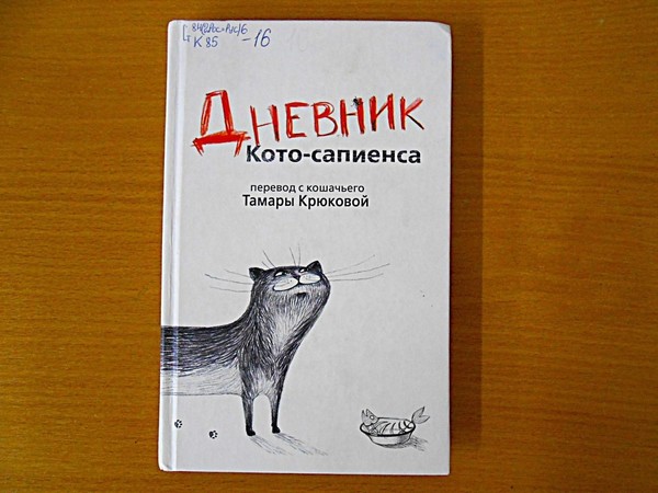 Час веселого чтения «Знакомьтесь: кото-сапиенс!»