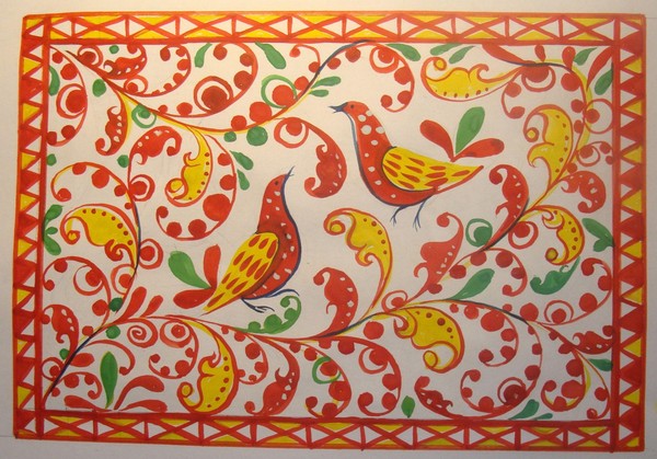 творческое занятие «Птицы в искусстве и фольклоре»