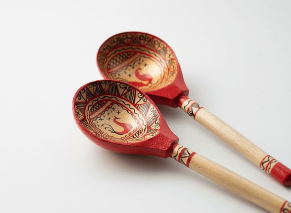 Мастер-класс «Мезенская роспись деревянной ложки»