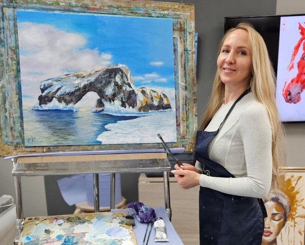 Занятия по масляной живописи