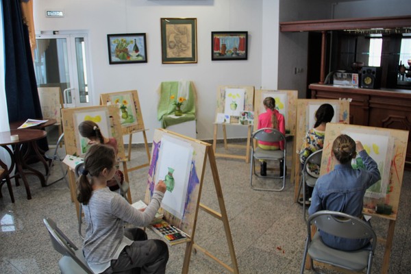 Мастер-класс «Акварель»