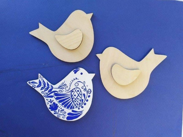 Мастер-класс «Роспись под гжель»