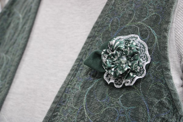 Мастер-класс по изготовлению броши в стиле бохо