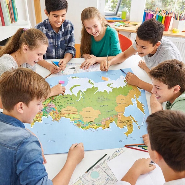 Творческое занятие по созданию карты России