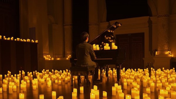 Праздничный концерт симфонического оркестра при свечах