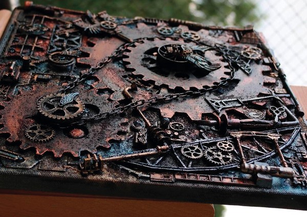 Мастер-класс «Панно в стиле стимпанк»