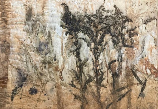 Выставка.«Листы и листья. Графика Елены Воскобоевой»