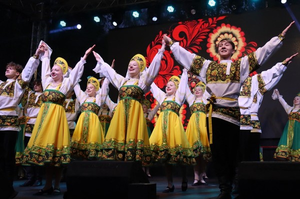 Концерт «Венок российской дружбы!»