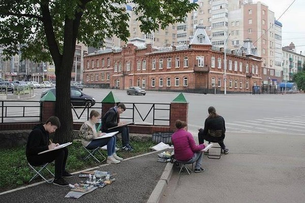 Мастер-класс «ИЗО-пленэр»