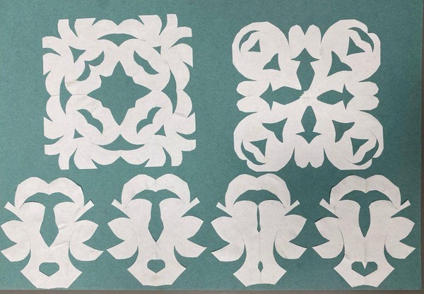 Виртуальная выставка «Аппликация. Орнамент в полосе, круге, квадрате»