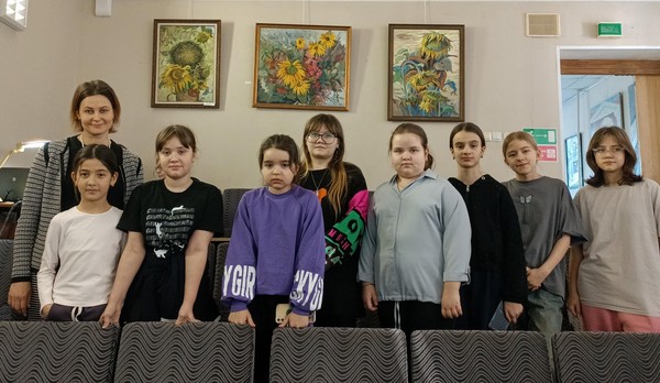 Беседы об искусстве с учениками Шиловской ДШИ