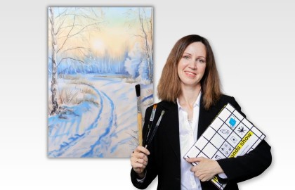 Мастер-класс по сухой пастели Марины Савчук