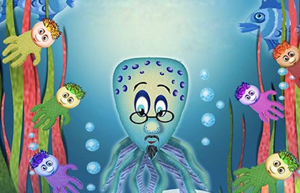 Веселые осьминожки