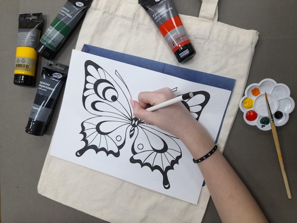 Мастер-класс «Роспись по ткани»