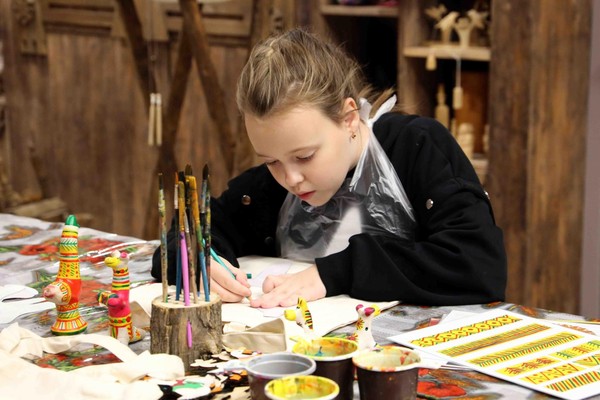 Мастер‑класс «Орнаменты филимоновской игрушки»