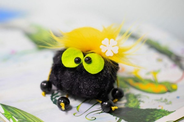 Мастер-класс «Пушистый сувенир»