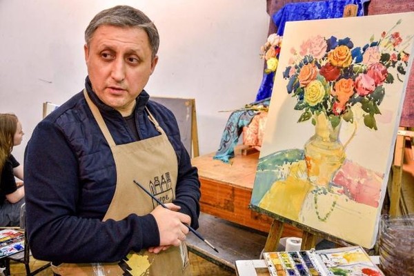 Встреча «Акварельный натюрморт»