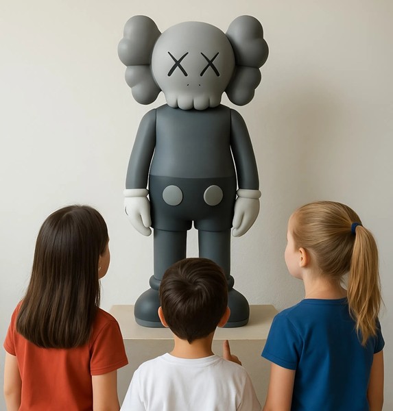 Kaws-арт: Оживи своего компаньона (6–12 лет)