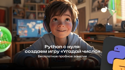 Пробное занятие «Python с нуля: создаем игру «Угадай число»