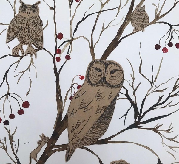 Мастер-класс «Совушки на ветках»