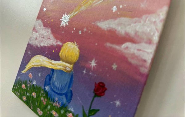 Мастер-класс «Маленький принц и роза»