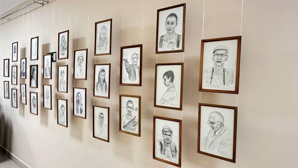Выставка портретной графики чувашского художника открывается в Доме дружбы народов Чувашии