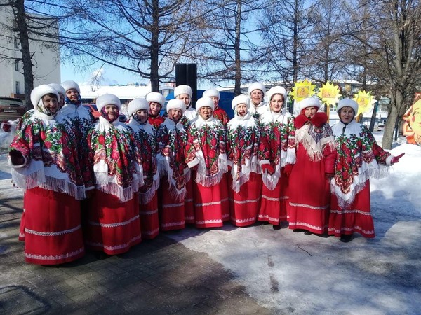 Творческая встреча с НСК, хором русской песни «Славяне»