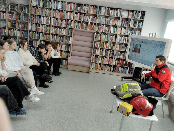 Нескучный урок от пожарного «Огонь – друг или враг?»