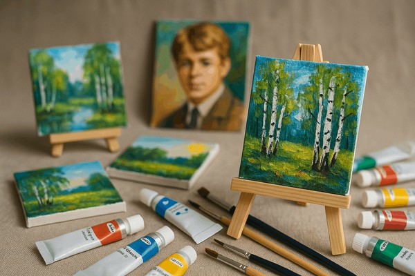 Мастер-класс «Визуальный диалог с Есениным»