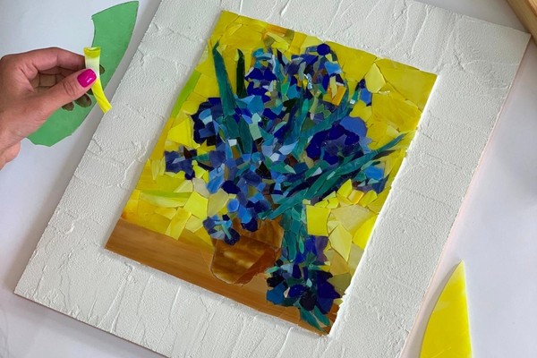 Тематическая выставка работ студентов «Школа мозаики»