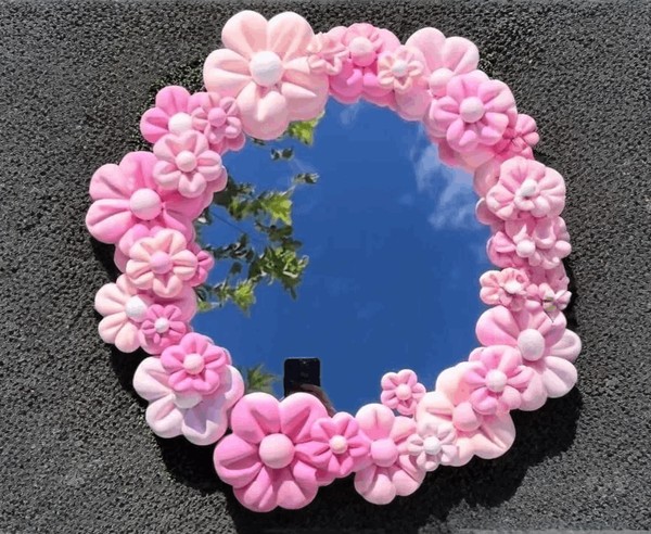 Мастер-класс по декорированию зеркала полимерной глиной «Свет мой, зеркальце…»