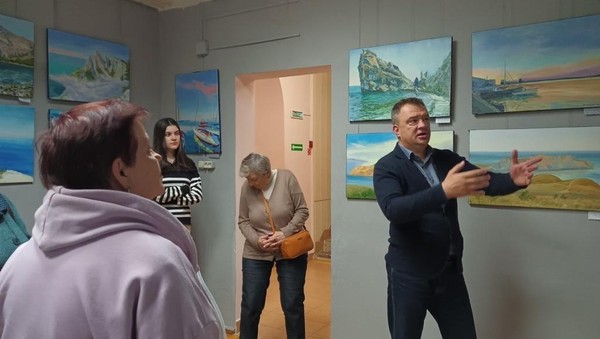 Выставка пейзажей Павла Лебедева «Времена года»