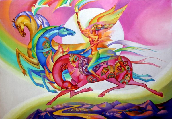 Художественная выставка «Искры рассвета»