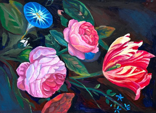 Мастер-класс «Голландский цветочный натюрморт»