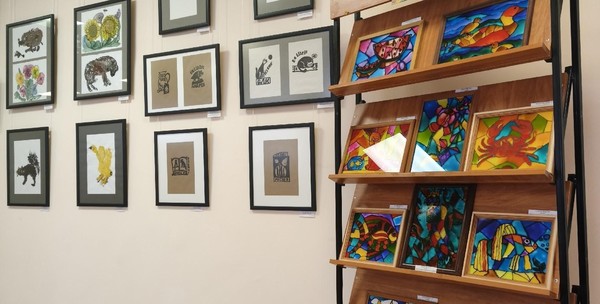 Презентация работ «Витражное искусство: от эскиза до воплощения»