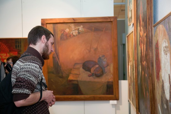 Открытие выставки, посвященной юбилею Йошкар-Олинского художественного училища