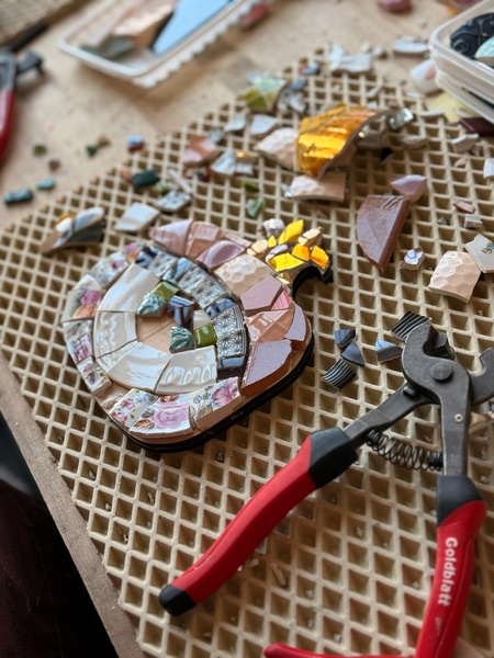 Экскурсия в мастерскую мозаики