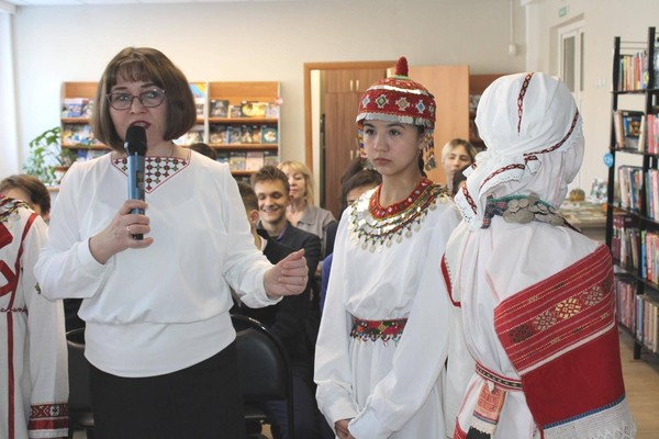 Музейное занятие «Чувашские узоры»