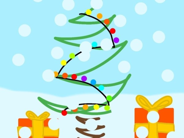 «Стилизованная елочка»