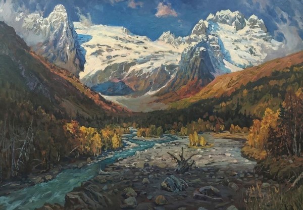 Выставка Павла и Олега Авенариусов «От Байкала до Кавказа»