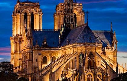 Собор Парижской Богоматери. Два органа