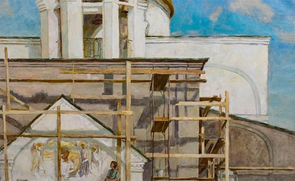 Выставка дипломных и учебных работ студентов КХУ им. В.И. Сурикова разных лет «Христианские мотивы»