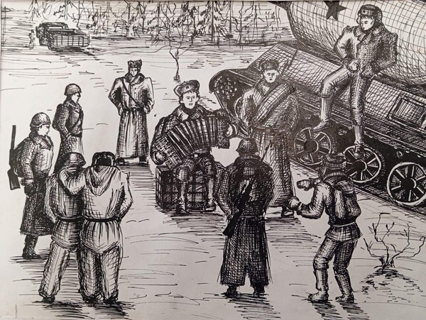 Выставка художественных работ «Снежный памятный февраль»