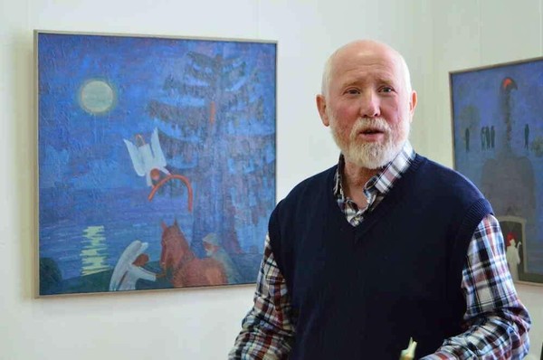 Творческая встреча с народным художником Удмуртской Республики Вячеславом Михайловым