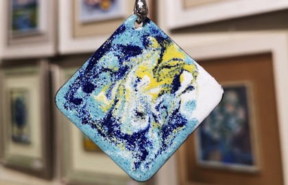 Мастер-класс по созданию кулона в технике «горячая эмаль»