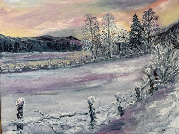 Выставка «Этюды зимы»