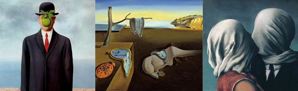 Выставка репродукций картин "Дали и Магритт. Игра с реальностью"