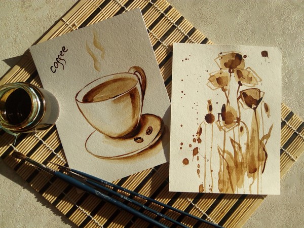 Мастер-класс «Кофейная живопись»