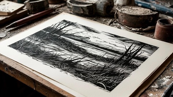 Мастер-класс «Свободная графика»