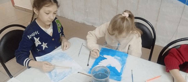 Мастер-класс по изготовлению открытки для участников СВО